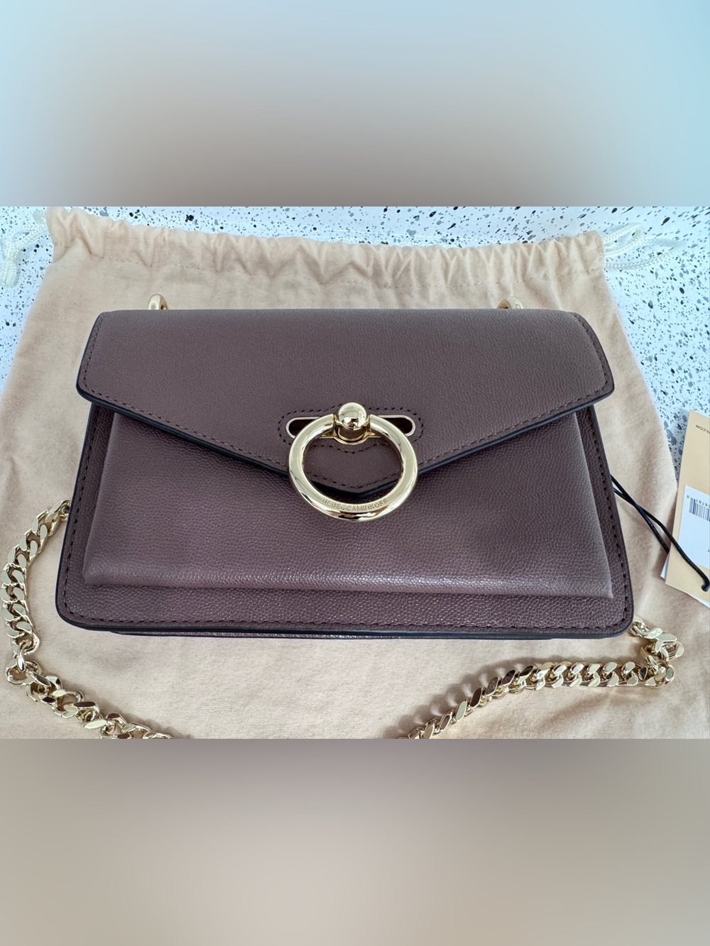 Rebecca Minkoff Jean Xbody Shoulder Bag Mink - Picture 2 of 16